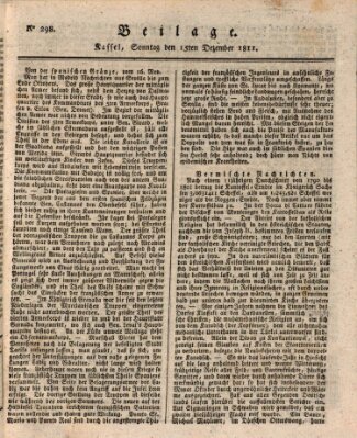 Le Moniteur westphalien = Westphälischer Moniteur (Le Moniteur westphalien) Sonntag 15. Dezember 1811