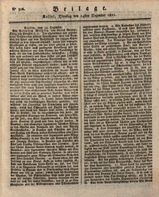 Le Moniteur westphalien = Westphälischer Moniteur (Le Moniteur westphalien) Dienstag 24. Dezember 1811