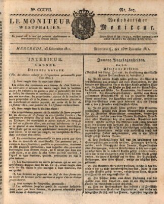 Le Moniteur westphalien = Westphälischer Moniteur (Le Moniteur westphalien) Mittwoch 25. Dezember 1811