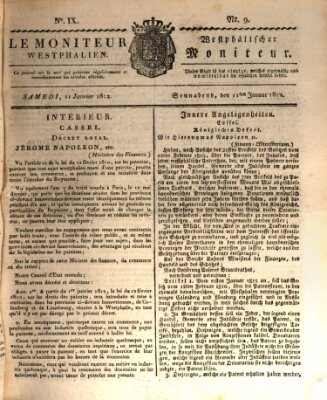 Le Moniteur westphalien = Westphälischer Moniteur (Le Moniteur westphalien) Samstag 11. Januar 1812