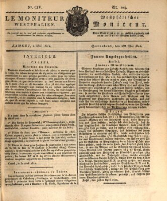 Le Moniteur westphalien = Westphälischer Moniteur (Le Moniteur westphalien) Samstag 2. Mai 1812