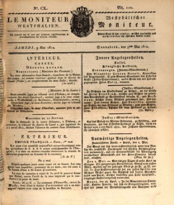 Le Moniteur westphalien = Westphälischer Moniteur (Le Moniteur westphalien) Samstag 9. Mai 1812