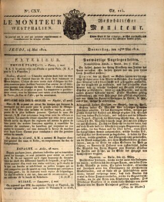 Le Moniteur westphalien = Westphälischer Moniteur (Le Moniteur westphalien) Donnerstag 14. Mai 1812