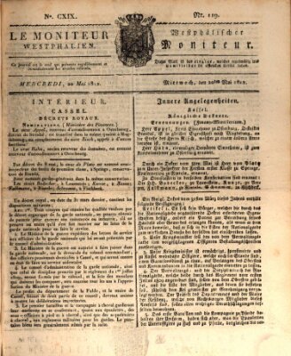 Le Moniteur westphalien = Westphälischer Moniteur (Le Moniteur westphalien) Mittwoch 20. Mai 1812