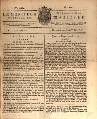 Le Moniteur westphalien = Westphälischer Moniteur (Le Moniteur westphalien) Donnerstag 21. Mai 1812