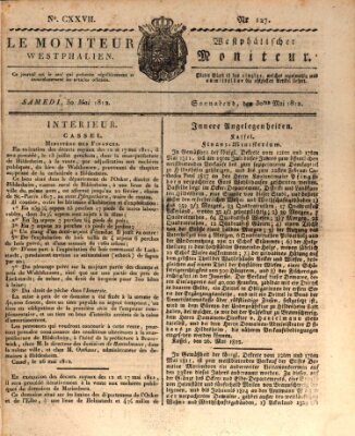 Le Moniteur westphalien = Westphälischer Moniteur (Le Moniteur westphalien) Samstag 30. Mai 1812