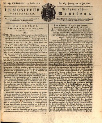 Le Moniteur westphalien = Westphälischer Moniteur (Le Moniteur westphalien) Freitag 17. Juli 1812