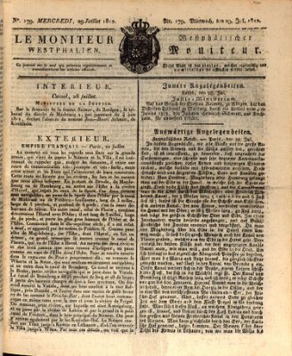 Le Moniteur westphalien = Westphälischer Moniteur (Le Moniteur westphalien) Mittwoch 29. Juli 1812