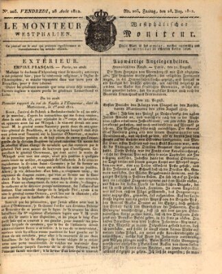 Le Moniteur westphalien = Westphälischer Moniteur (Le Moniteur westphalien) Freitag 28. August 1812