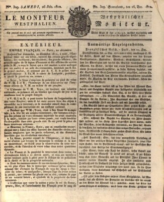 Le Moniteur westphalien = Westphälischer Moniteur (Le Moniteur westphalien) Samstag 26. Dezember 1812