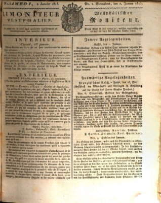 Le Moniteur westphalien = Westphälischer Moniteur (Le Moniteur westphalien) Samstag 2. Januar 1813