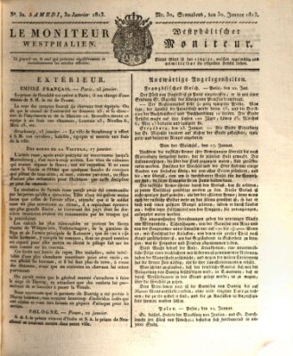 Le Moniteur westphalien = Westphälischer Moniteur (Le Moniteur westphalien) Samstag 30. Januar 1813