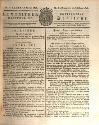 Le Moniteur westphalien = Westphälischer Moniteur (Le Moniteur westphalien) Samstag 6. Februar 1813