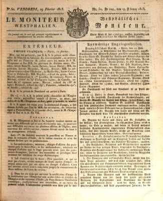 Le Moniteur westphalien = Westphälischer Moniteur (Le Moniteur westphalien) Freitag 19. Februar 1813