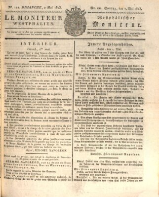 Le Moniteur westphalien = Westphälischer Moniteur (Le Moniteur westphalien) Sonntag 2. Mai 1813