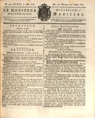 Le Moniteur westphalien = Westphälischer Moniteur (Le Moniteur westphalien) Montag 3. Mai 1813