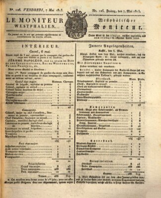 Le Moniteur westphalien = Westphälischer Moniteur (Le Moniteur westphalien) Freitag 7. Mai 1813