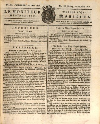 Le Moniteur westphalien = Westphälischer Moniteur (Le Moniteur westphalien) Freitag 14. Mai 1813