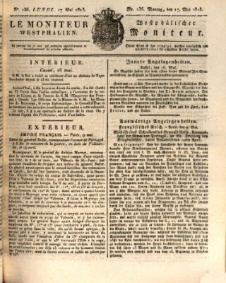 Le Moniteur westphalien = Westphälischer Moniteur (Le Moniteur westphalien) Montag 17. Mai 1813