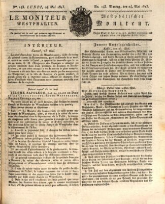 Le Moniteur westphalien = Westphälischer Moniteur (Le Moniteur westphalien) Montag 24. Mai 1813