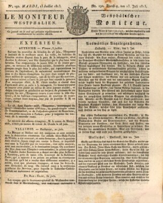 Le Moniteur westphalien = Westphälischer Moniteur (Le Moniteur westphalien) Dienstag 13. Juli 1813