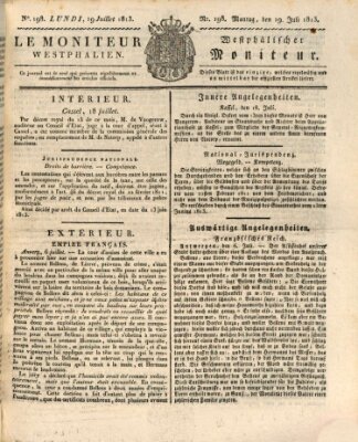 Le Moniteur westphalien = Westphälischer Moniteur (Le Moniteur westphalien) Montag 19. Juli 1813