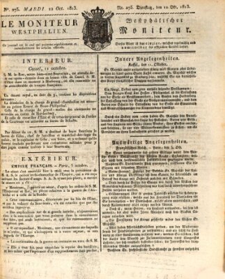 Le Moniteur westphalien = Westphälischer Moniteur (Le Moniteur westphalien) Dienstag 12. Oktober 1813