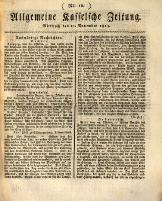 Le Moniteur westphalien = Westphälischer Moniteur (Le Moniteur westphalien) Mittwoch 10. November 1813