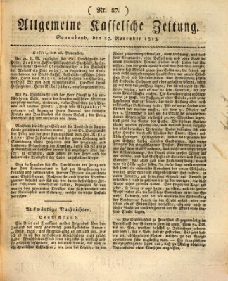 Le Moniteur westphalien = Westphälischer Moniteur (Le Moniteur westphalien) Samstag 27. November 1813