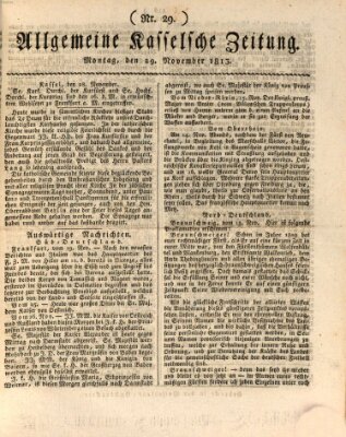 Le Moniteur westphalien = Westphälischer Moniteur (Le Moniteur westphalien) Montag 29. November 1813