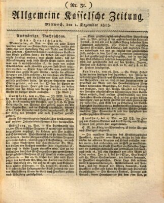 Le Moniteur westphalien = Westphälischer Moniteur (Le Moniteur westphalien) Mittwoch 1. Dezember 1813