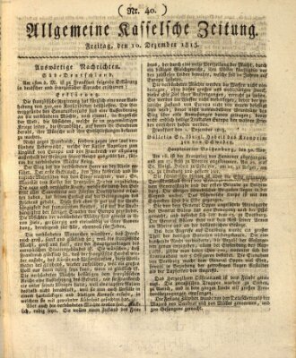 Le Moniteur westphalien = Westphälischer Moniteur (Le Moniteur westphalien) Freitag 10. Dezember 1813