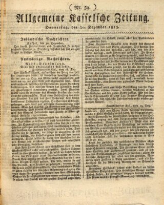 Le Moniteur westphalien = Westphälischer Moniteur (Le Moniteur westphalien) Donnerstag 30. Dezember 1813