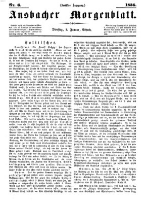 Ansbacher Morgenblatt Dienstag 8. Januar 1856