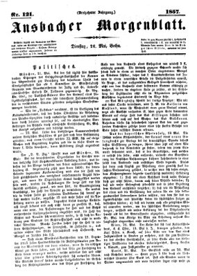 Ansbacher Morgenblatt Dienstag 26. Mai 1857