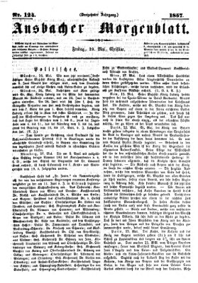 Ansbacher Morgenblatt Freitag 29. Mai 1857