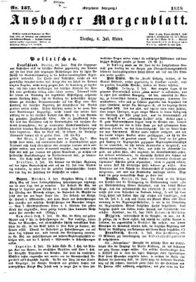 Ansbacher Morgenblatt Dienstag 6. Juli 1858