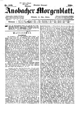 Ansbacher Morgenblatt Mittwoch 22. Mai 1861