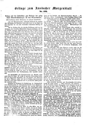 Ansbacher Morgenblatt Freitag 23. Mai 1862