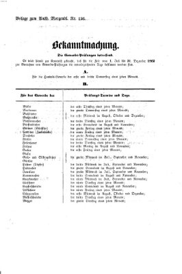 Ansbacher Morgenblatt Freitag 4. Juli 1862