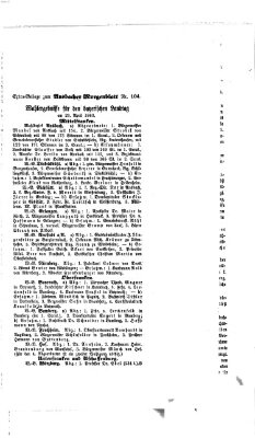 Ansbacher Morgenblatt Freitag 1. Mai 1863