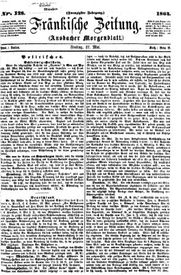 Fränkische Zeitung (Ansbacher Morgenblatt) Freitag 27. Mai 1864