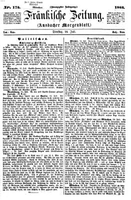 Fränkische Zeitung (Ansbacher Morgenblatt) Dienstag 26. Juli 1864