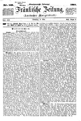 Fränkische Zeitung (Ansbacher Morgenblatt) Dienstag 9. Mai 1865