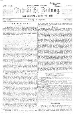 Fränkische Zeitung (Ansbacher Morgenblatt) Samstag 16. Dezember 1865