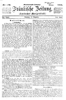 Fränkische Zeitung (Ansbacher Morgenblatt) Sonntag 17. Dezember 1865