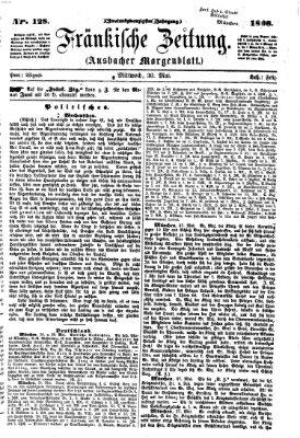 Fränkische Zeitung (Ansbacher Morgenblatt) Mittwoch 30. Mai 1866