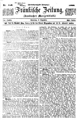 Fränkische Zeitung (Ansbacher Morgenblatt) Sonntag 9. Dezember 1866