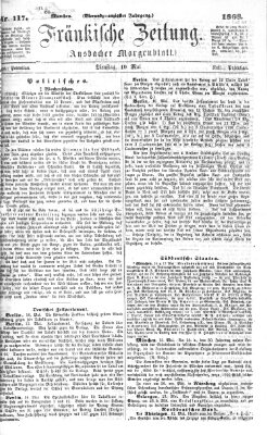 Fränkische Zeitung (Ansbacher Morgenblatt) Dienstag 19. Mai 1868