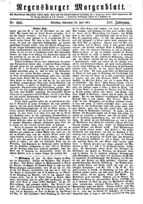 Regensburger Morgenblatt Dienstag 23. Juli 1861